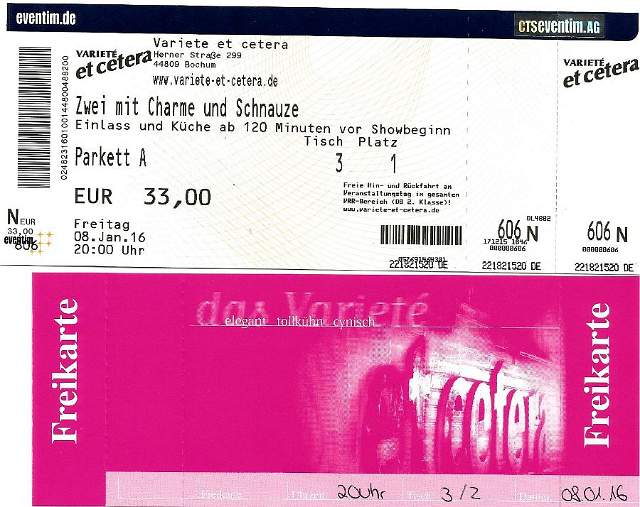 02 etcetera - Zwei mit Charme und Schnauze 08.01.2016